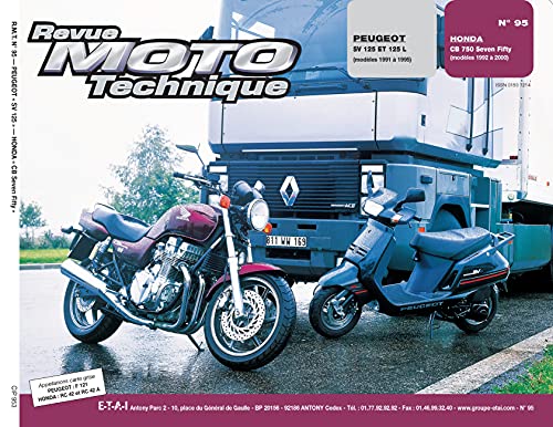 9782726891162: Revue Moto Technique Numero 95 : Peugeot Scooter Sv 125