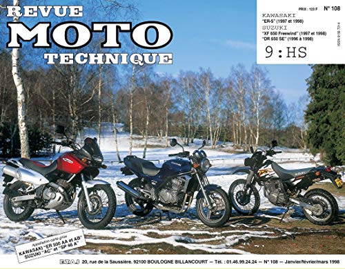 9782726891421: E-T-A-I - Revue Technique RMT 108.2 KAWASAKI ER-5 (1997  1998) et SUZUKI XF650 - DR650 (1996  1998)