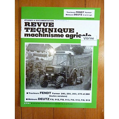 9782726892060: Rtma 92.1 Fendt Tracteurs Farmer 240 a 280