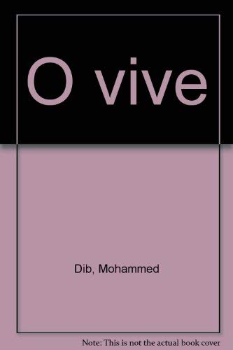 Stock image for O Vive for sale by Ammareal