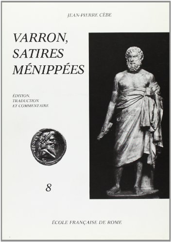 9782728301409: Varron, Satires Mnippes: Volume 8