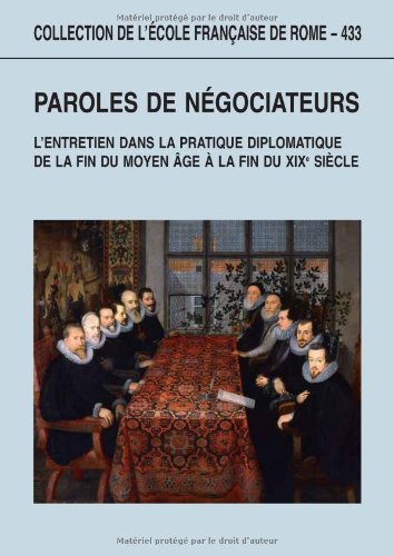 Imagen de archivo de Parles de Negociateurs, l'entretien dans la pratiq a la venta por N. Fagin Books