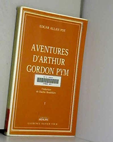 Beispielbild fr Aventures d'Arthur Gordon Pym; tome 1. Collection : Bienlire. zum Verkauf von AUSONE
