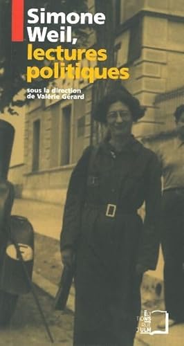 Stock image for Simone Weil, lectures politiques for sale by Ammareal