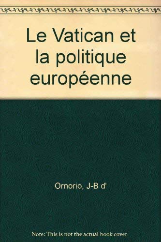 Le Vatican et la politique européenne