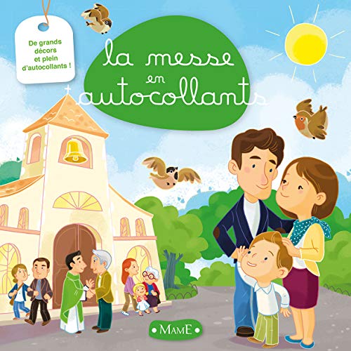 Stock image for La messe en autocollants for sale by ThriftBooks-Dallas