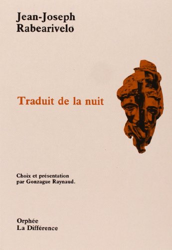 Stock image for Traduit de la nuit (n39) for sale by Librairie de l'Avenue - Henri  Veyrier