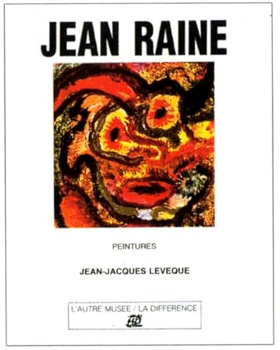 9782729105204: Jean raine - peintures