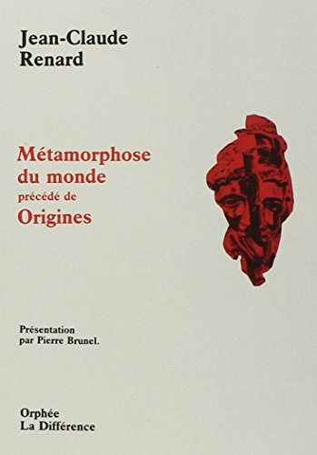 Beispielbild fr Mtamorphose du monde precede de origine 100697 zum Verkauf von Ammareal