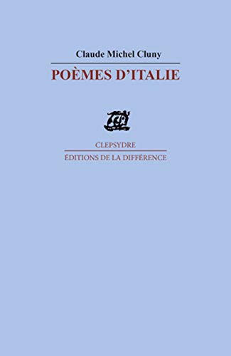 Beispielbild fr Pomes d'Italie (Clepsydre) zum Verkauf von medimops