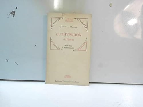 9782729400699: Euthyphron (Lectoguides)