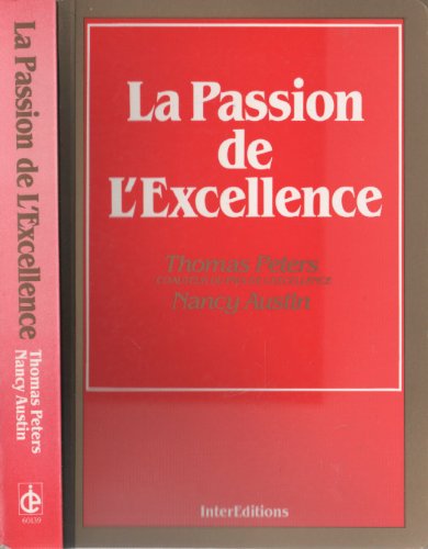 Stock image for La passion de l'excellence for sale by medimops