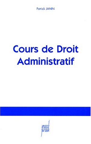 Stock image for Cours De Droit Administratif for sale by RECYCLIVRE