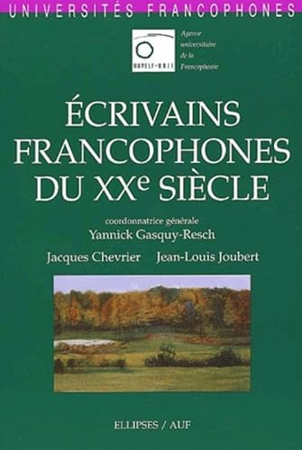 Beispielbild fr Ecrivains francophones du XXe sicle zum Verkauf von Gallix