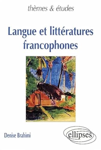 Beispielbild fr Langue et litt ratures francophones zum Verkauf von Bookmans
