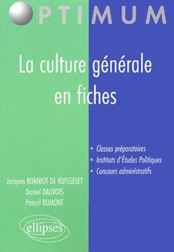 9782729807238: La culture gnrale en fiches