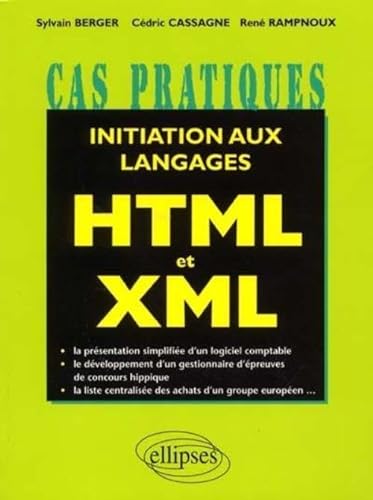 Beispielbild fr Initiation  HTML-XML zum Verkauf von medimops