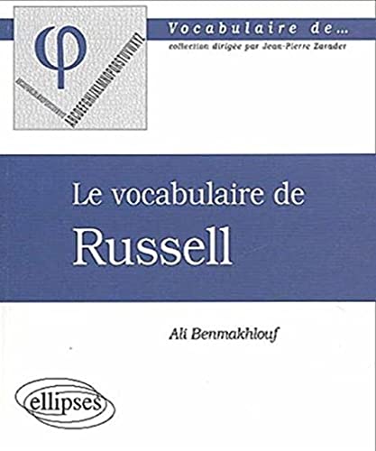 Beispielbild fr Le vocabulaire de Russel zum Verkauf von Le Monde de Kamlia