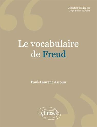 Imagen de archivo de Le Vocabulaire de Freud a la venta por Ammareal