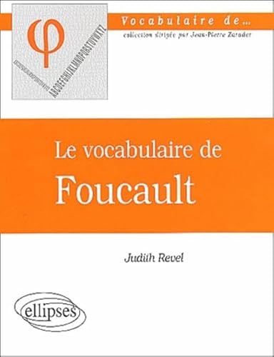 9782729810887: Le vocabulaire de foucault
