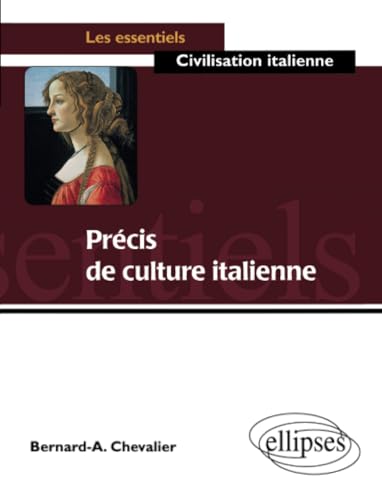 9782729816582: Prcis de culture italienne (Les essentiels de civilisation)