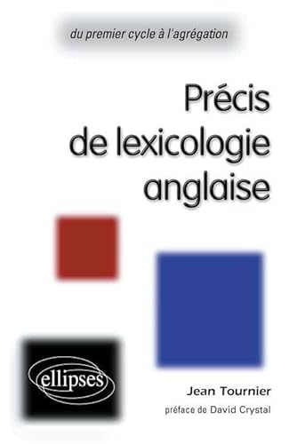 Stock image for Pr cis de lexicologie anglaise for sale by WorldofBooks