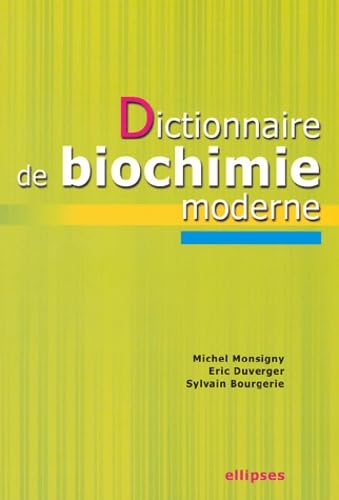 Stock image for Dictionnaire de biochimie moderne for sale by Ammareal