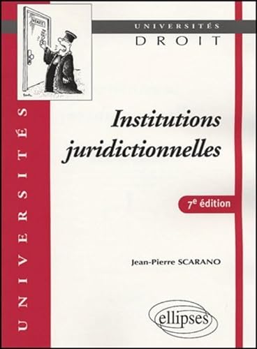 Beispielbild fr Institutions juridictionnelles zum Verkauf von Ammareal