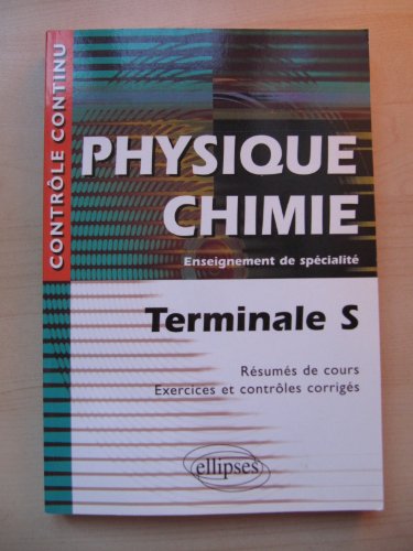 Stock image for Physique Chimie Tle S Enseignement de spcialit for sale by medimops