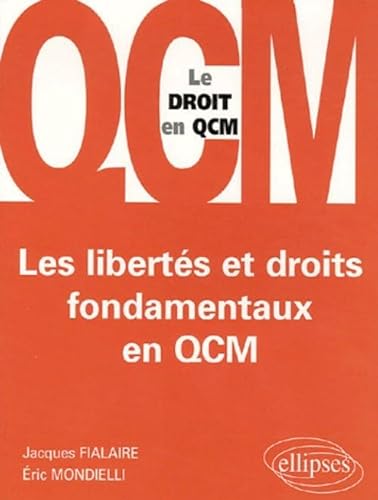 Stock image for Les liberts et droits fondamentaux en QCM for sale by Gallix