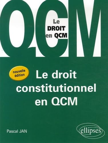 Stock image for Le droit constitutionel en QCM for sale by Ammareal