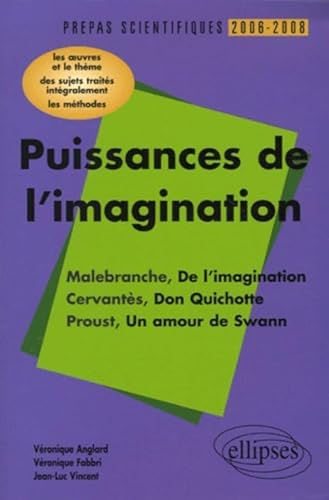 Imagen de archivo de Puissances de l'imagination Malebranche-Cervants-Proust : L'preuve de franais Conseils pratiques/Corrigs a la venta por medimops