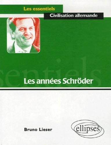 Stock image for Les annes Schrder for sale by medimops