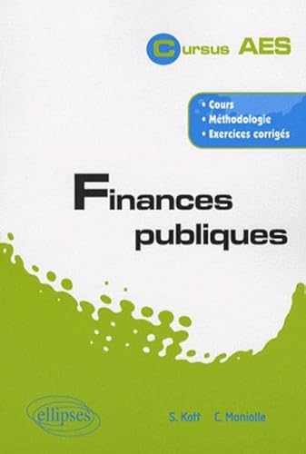 Beispielbild fr Finances publiques zum Verkauf von medimops