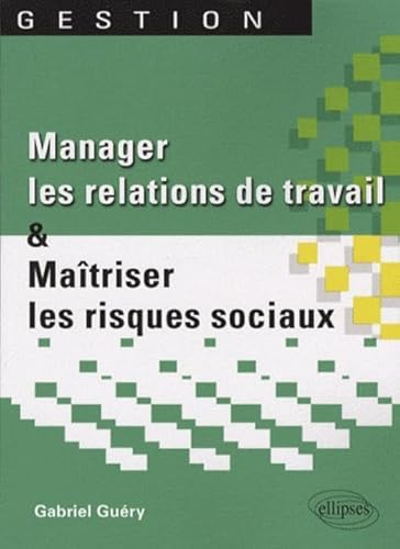 Beispielbild fr Manager les relations de travail et matriser les risques sociaux zum Verkauf von Chapitre.com : livres et presse ancienne