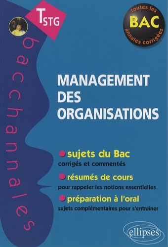 Stock image for Management des organisations - Terminale STG for sale by Gallix