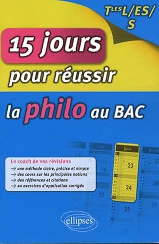 Beispielbild fr 15 jours pour russir la philo au bac zum Verkauf von Ammareal