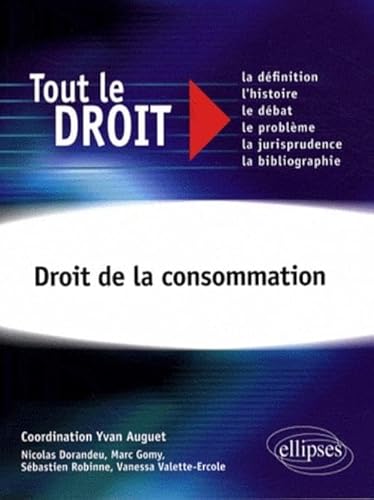 Stock image for Droit de la consommation for sale by Ammareal