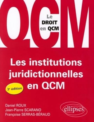 Beispielbild fr Les Institutions Juridictionnelles en Qcm Troisime Edition zum Verkauf von medimops