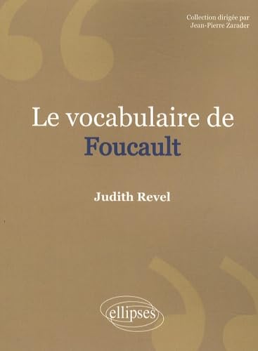 Imagen de archivo de Le vocabulaire de Foucault a la venta por medimops