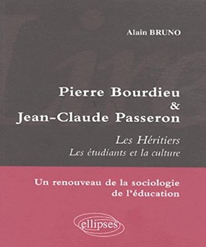 Beispielbild fr Les Heritiers de Pierre Bourdieu & Jean-Claude Passeron Etude de Sociologie de l'Education zum Verkauf von medimops