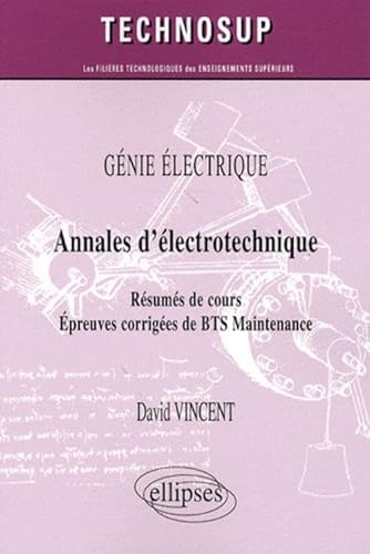 Annales dâ€™Ã©lectrotechnique (9782729843885) by Vincent, David