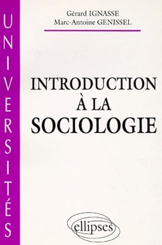 Stock image for Introduction  la sociologie for sale by medimops