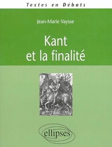 Imagen de archivo de Kant Et La Finalit a la venta por RECYCLIVRE