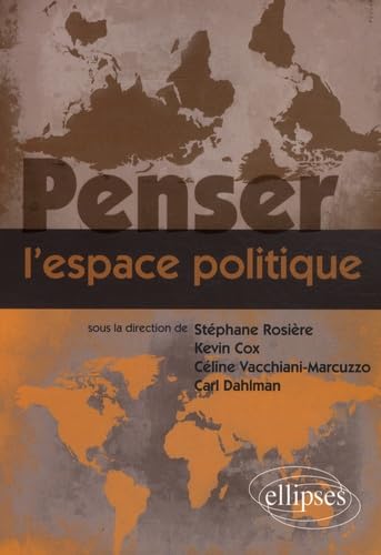 Imagen de archivo de Penser l'espace politique a la venta por Gallix