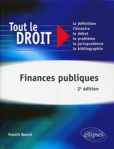 Stock image for Finances publiques for sale by medimops