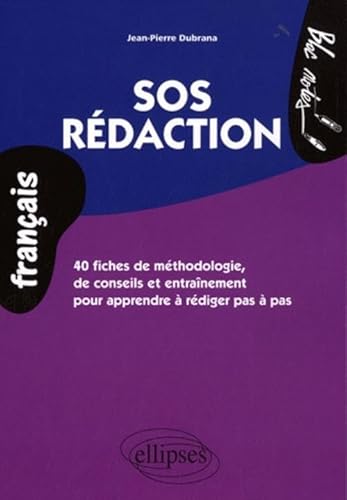 Beispielbild fr SOS Rdaction : 40 fiches de mthodologie, de conseils et entranement pour apprendre  rdiger pas  pas zum Verkauf von medimops