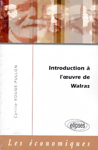 Stock image for Introduction  l'oeuvre de Walras for sale by Gallix