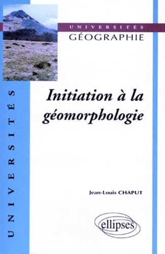 Stock image for Initiation  la gomorphologie for sale by medimops