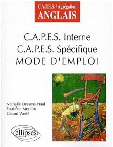 Stock image for Capes interne capes specifique mode d'emploi capes/agregation anglais for sale by medimops